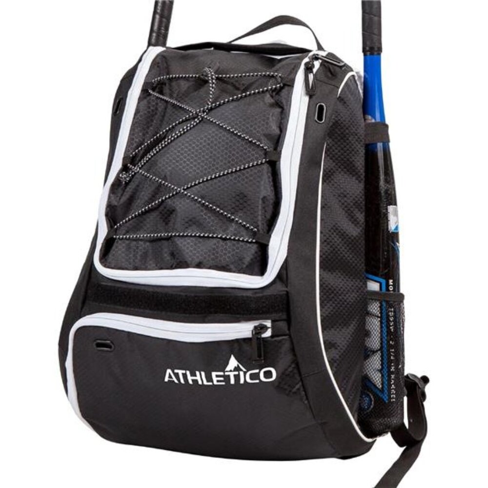 Baseball Bat Bag - Backpack for Baseball, T-Ball & Softball Equipment
